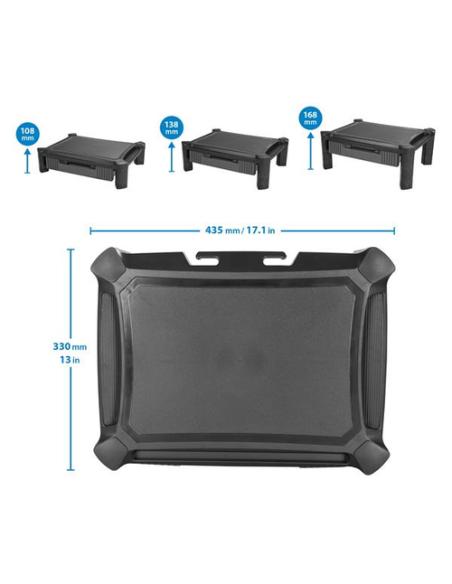 StarTech.com Base de Soporte para Monitor - con Cajón y Altura Ajustable