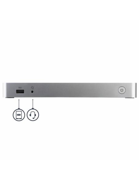 StarTech.com Docking Station USB C para 2 Monitores - PD de 60 W para Portátil Windows - Replicador de Puertos USB Tipo C a HDMI