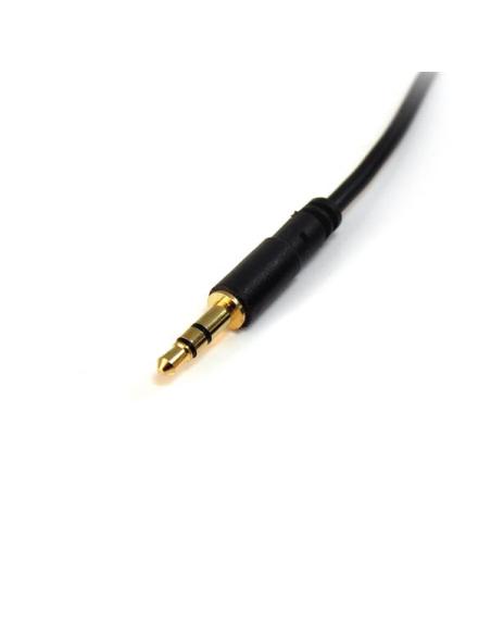StarTech.com Cable de 3m Delgado de Audio Estéreo de 3,5mm - Macho a Macho