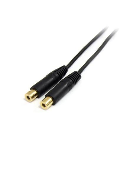 StarTech.com Cable 15cm Audio Splitter Divisor de Auriculares Mini-Jack 3,5mm Estéreo Macho a 2x Hembra