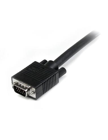 StarTech.com Cable de Vídeo 5m de Extensión VGA - HD15 Macho - HD15 Macho - Extensor Negro