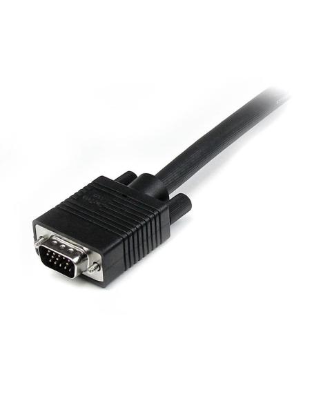 StarTech.com Cable de Vídeo 5m de Extensión VGA - HD15 Macho - HD15 Macho - Extensor Negro