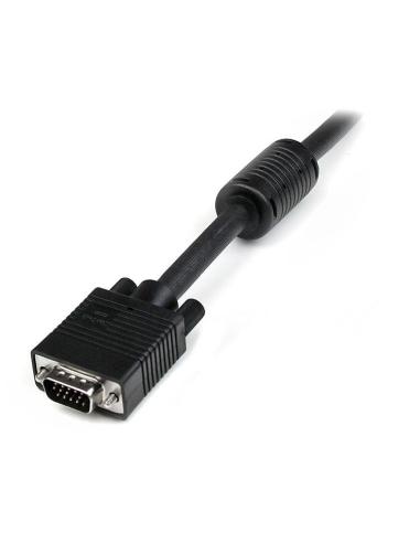 StarTech.com Cable de Vídeo 5m de Extensión VGA - HD15 Macho - HD15 Macho - Extensor Negro