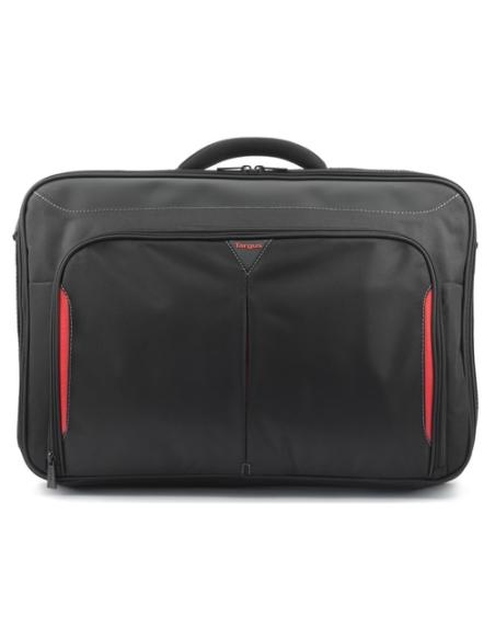 DELL Classic+ 45,7 cm (18") Maletín Negro, Rojo