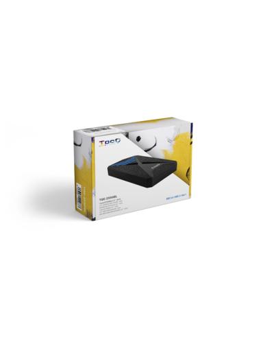 TooQ TQE-2550BL caja para disco duro externo Carcasa de disco duro/SSD Negro 2.5"