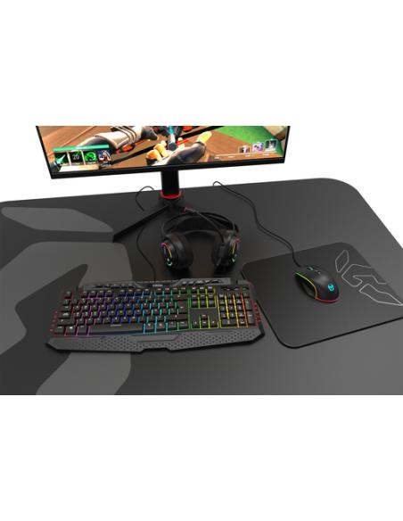 Krom Kappa Auriculares Alámbrico Diadema Juego Negro