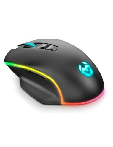 Krom Keos ratón Juego mano derecha USB tipo A Óptico 6400 DPI