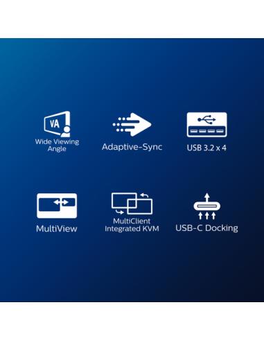 Philips B Line 346B1C/00 pantalla para PC 86,4 cm (34") 3440 x 1440 Pixeles Quad HD LCD Negro