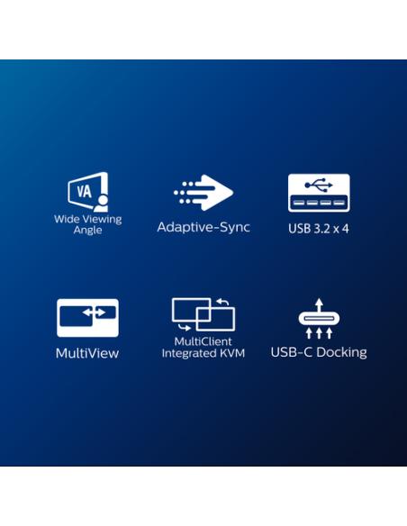 Philips B Line 346B1C/00 pantalla para PC 86,4 cm (34") 3440 x 1440 Pixeles Quad HD LCD Negro