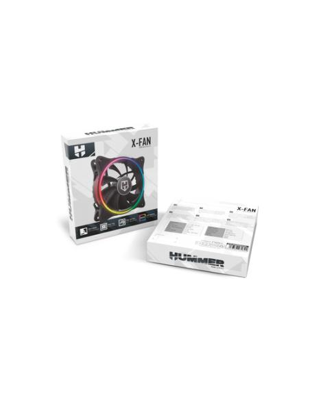 NOX Hummer X-Fan Carcasa del ordenador Ventilador 12 cm Negro
