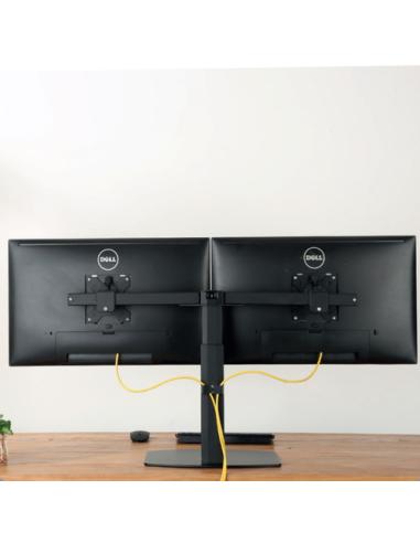 Ewent EW1538 soporte para monitor 68,6 cm (27") Escritorio Negro