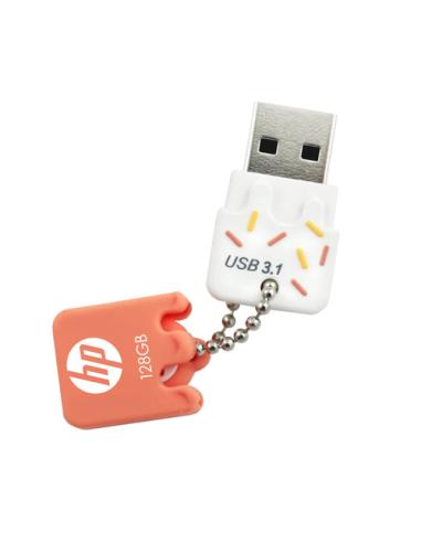 HP x778w unidad flash USB 32 GB USB tipo A 3.2 Gen 1 (3.1 Gen 1) Naranja, Blanco