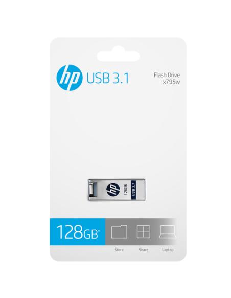 HP x795w unidad flash USB 128 GB USB tipo A 3.2 Gen 1 (3.1 Gen 1) Azul, Plata