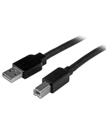 StarTech.com Cable 15 Metros 15m USB B Macho a USB A Macho Activo Amplificado USB 2.0 - Impresora