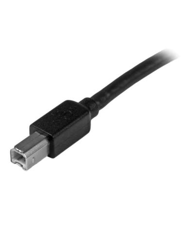 StarTech.com Cable 15 Metros 15m USB B Macho a USB A Macho Activo Amplificado USB 2.0 - Impresora