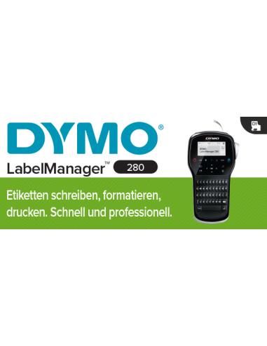 DYMO LabelManager 280 impresora de etiquetas Transferencia térmica D1 QWERTY