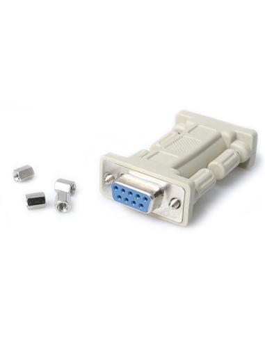 StarTech.com Adaptador de Módem Nulo Serie RS232 DB9- H/H