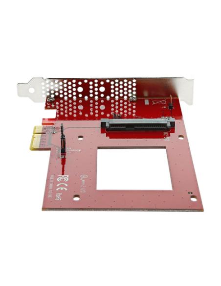 StarTech.com PEX4SFF8639 tarjeta y adaptador de interfaz Interno U.2