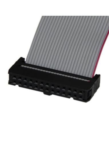 StarTech.com Adaptador de 40cm Header Cabezal Bracket Paralelo Perfil Bajo DB25 a IDC26 Pines Placa Base