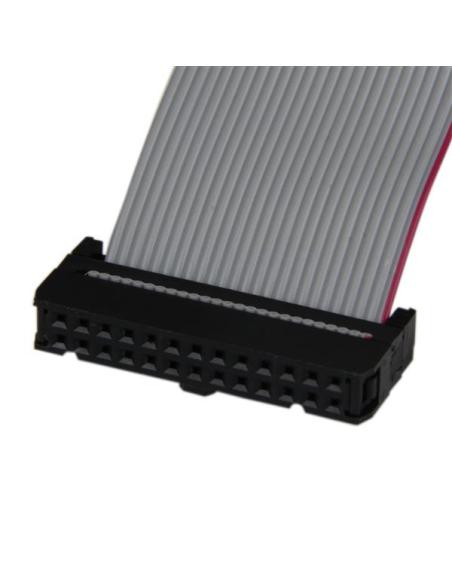 StarTech.com Adaptador de 40cm Header Cabezal Bracket Paralelo Perfil Bajo DB25 a IDC26 Pines Placa Base