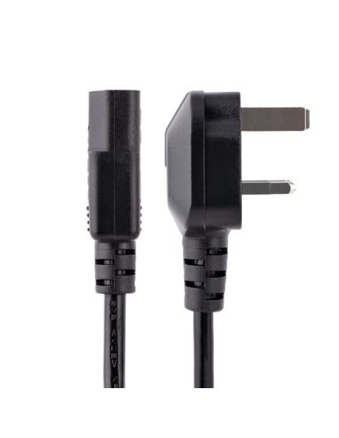 StarTech.com Cable de 3m de Alimentación de Ordenador, 18AWG, BS 1363 a C13, 10A 250V, Cable de Alimentación de Repuesto, Cable 