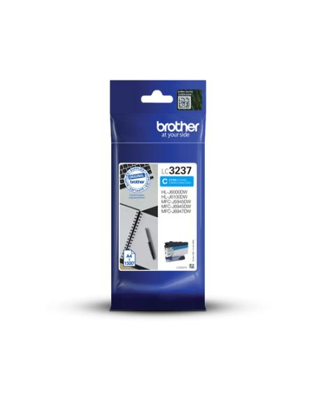 Brother LC3237C cartucho de tinta 1 pieza(s) Original Rendimiento estándar Cian
