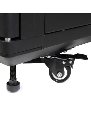 StarTech.com Armario Rack para Servidores 12U 19" 4 Columnas - Rack de Servidores con Cerradura y Seguro - Rack con Ruedas y Car