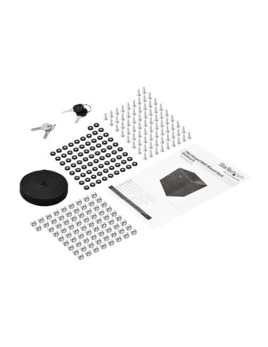 StarTech.com Armario Rack de Pared para Servidores 18U 19" 4 Columnas y Estante 1U - Rack de Servidores de Montaje en Pared con 