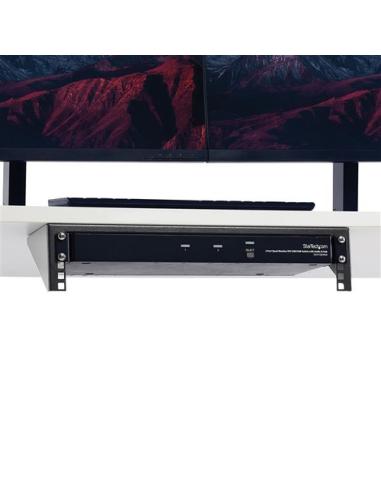 StarTech.com Rack de Acero Vertical de Pared 2U 19in Pulgadas para Equipos Montaje Vertical