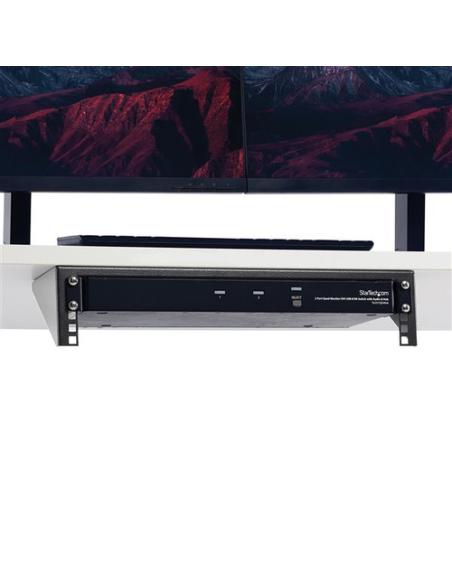StarTech.com Rack de Acero Vertical de Pared 2U 19in Pulgadas para Equipos Montaje Vertical