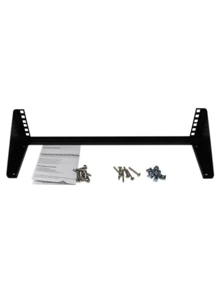 StarTech.com Rack de Acero Vertical de Pared 2U 19in Pulgadas para Equipos Montaje Vertical