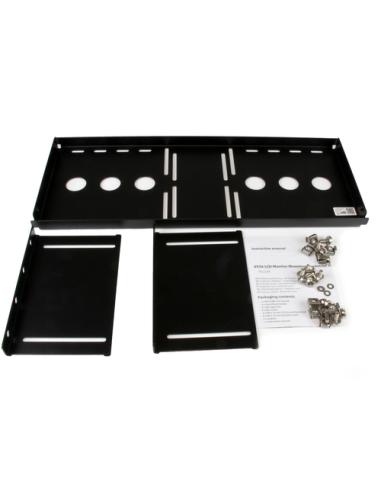 StarTech.com Bracket Soporte Montura para Monitores VESA LCD en Rack Armario de 19" Pulgadas