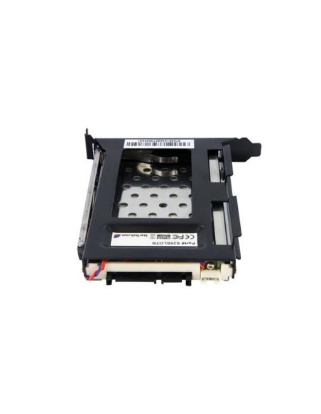 StarTech.com Bahía de Disco Duro Removible SATA de 2.5" para Ranura de Expansión de Ordenador - Adaptador de Bahía - Negro