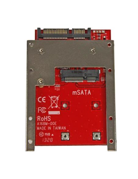 StarTech.com Adaptador Conversor de SSD mSATA a SATA de 2,5 Pulgadas - Convertidor
