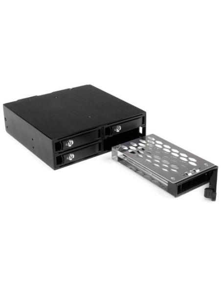 StarTech.com Backplane Rack Móvil 5,25 Pulgadas a 4 Unidades 2,5 SATA/SAS