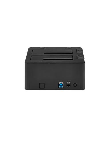 StarTech.com Docking Station de 2 Bahías USB 3.0 a SATA - Base de Acoplamiento USB de Discos Duros SSD SATA I/II/III de 2,5/3,5"