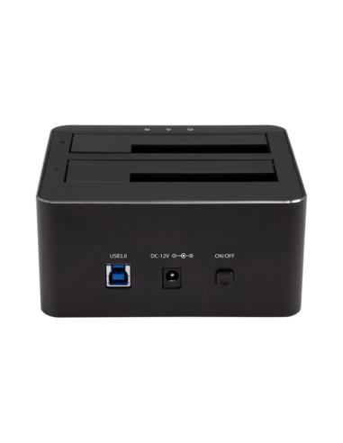 StarTech.com Docking Station de 2 Bahías USB 3.0 a SATA - Base de Acoplamiento USB de Discos Duros SSD SATA I/II/III de 2,5/3,5"