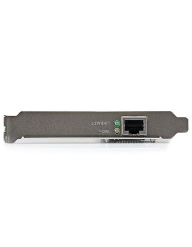 StarTech.com Adaptador Tarjeta de Red NIC PCI Express PCI-e de 1 Puerto Gigabit Ethernet - 1x RJ45 Hembra - Perfil Doble