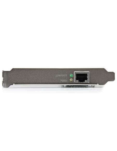 StarTech.com Adaptador Tarjeta de Red NIC PCI Express PCI-e de 1 Puerto Gigabit Ethernet - 1x RJ45 Hembra - Perfil Doble