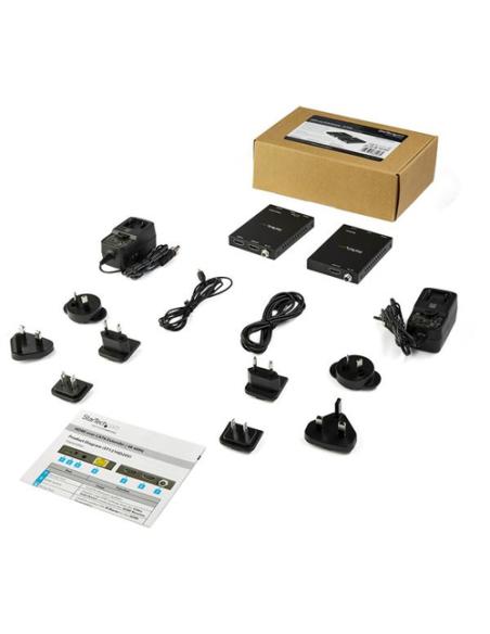 StarTech.com Juego Extensor HDMI por CAT6 - Alargador Balun 4K 60Hz