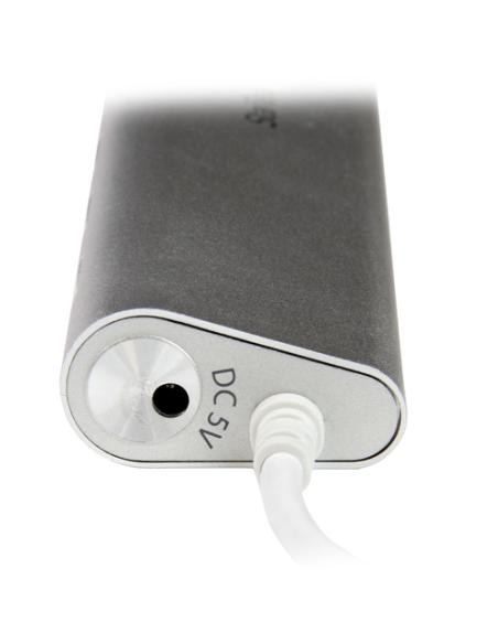 StarTech.com Hub Ladrón USB 3.0 de 7 Puertos - Hub Concentrador USB-A - Alimentado por el Bus - 5Gbps - Hub USB Portátil - Carca
