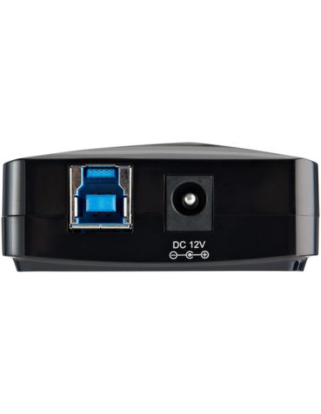 StarTech.com Concentrador USB 3.0 de 7 Puertos - 5Gbps - Ladrón con Puertos de Carga y Sincronización - Hub con 2 Puertos de 2,4