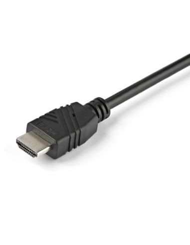 StarTech.com Switch Conmutador KVM de 2 Puertos HDMI - 4K de 60Hz - Switch Conmutador Selector KVM Compacto de Sobremesa Ultra H