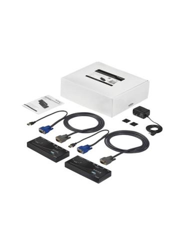 StarTech.com Extensor de Consola KVM por Cat 5 Ethernet (150m) con USB y Vídeo VGA