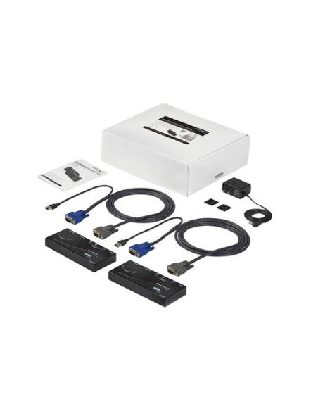 StarTech.com Extensor de Consola KVM por Cat 5 Ethernet (150m) con USB y Vídeo VGA