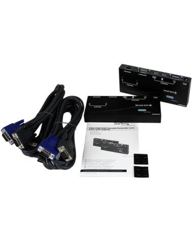 StarTech.com Extensor de Consola KVM por Cat 5 Ethernet (150m) con USB y Vídeo VGA