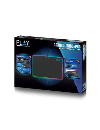 Ewent PL3341 alfombrilla para ratón Alfombrilla de ratón para juegos Negro
