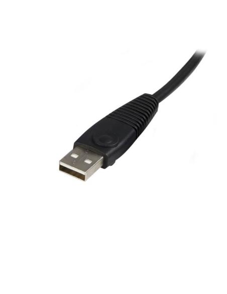 StarTech.com Cable KVM de 1,8m Todo en Uno VGA USB A USB B HD15 - 6ft Pies 2 en 1