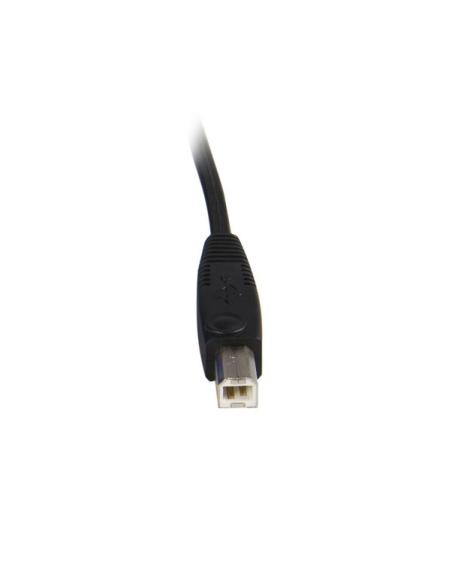 StarTech.com Cable KVM de 1,8m Todo en Uno VGA USB A USB B HD15 - 6ft Pies 2 en 1