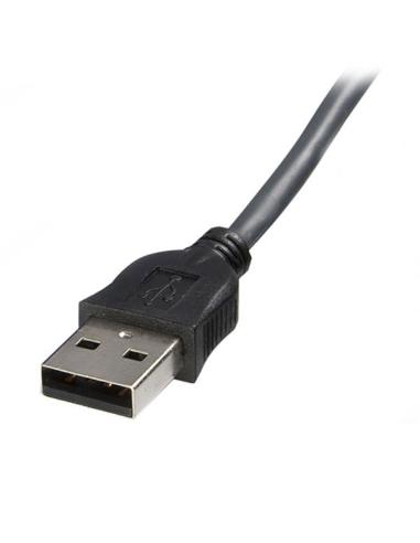StarTech.com Cable KVM USB VGA 2 en 1 Ultra Delgado - 1,8m